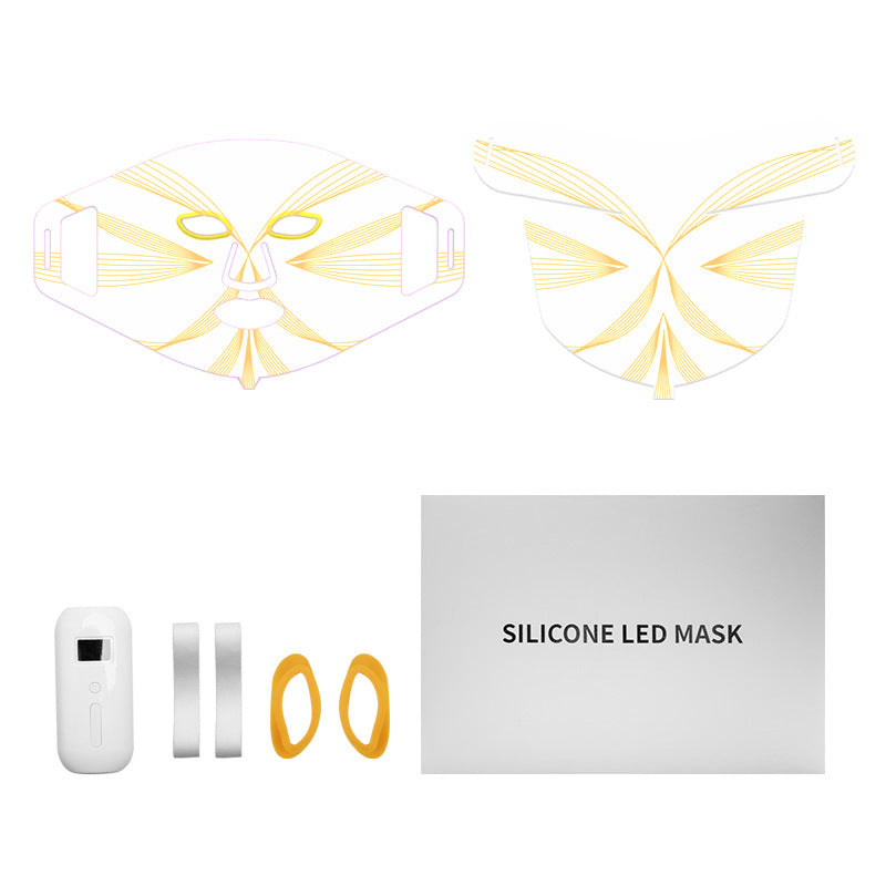 Home-use LED photon skin rejuvenation and beauty mask