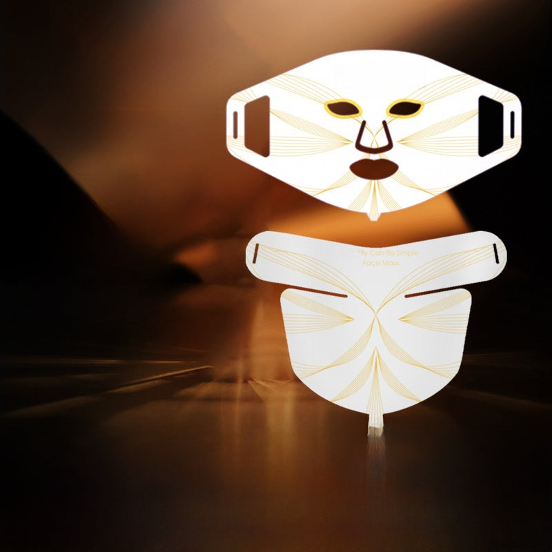 Home-use LED photon skin rejuvenation and beauty mask