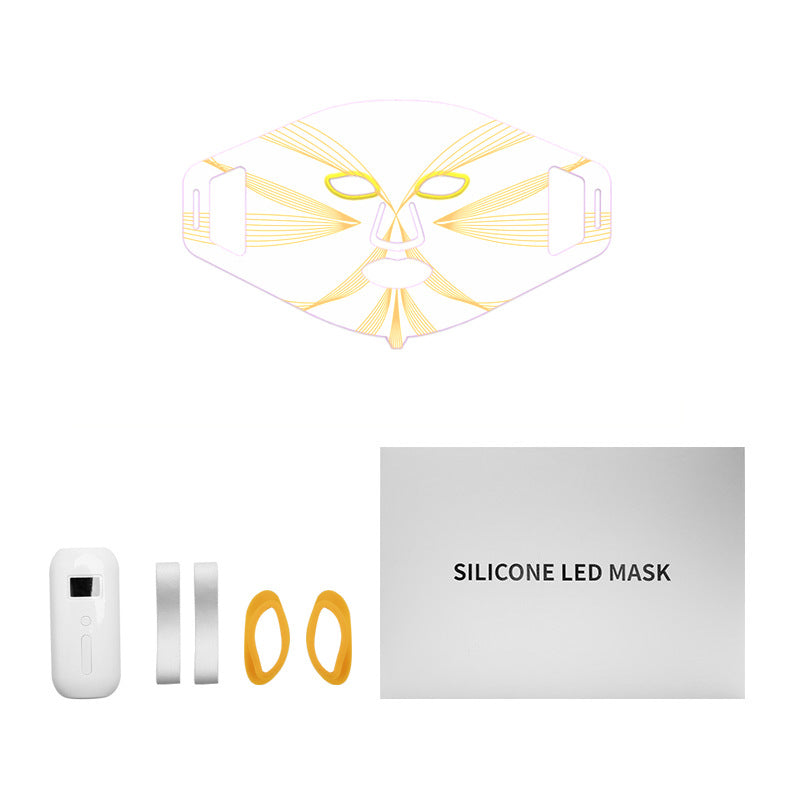 Home-use LED photon skin rejuvenation and beauty mask