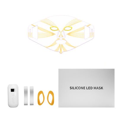 Home-use LED photon skin rejuvenation and beauty mask